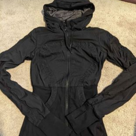 Lululemon Reversible Dance studio jacket size 2 black - Picture 4 of 6